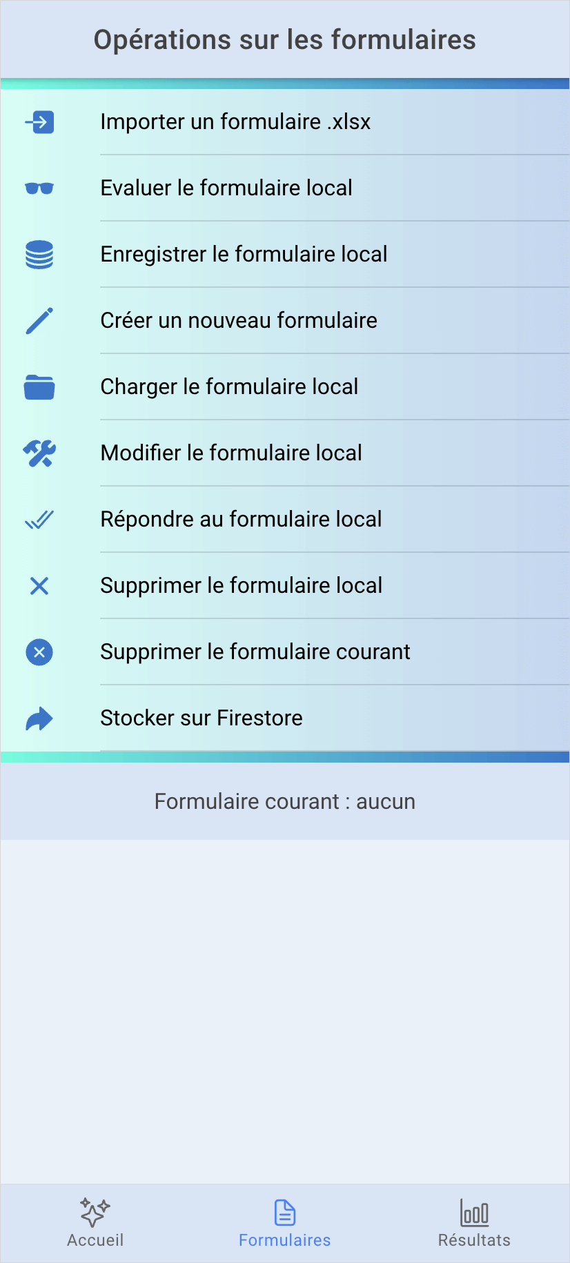 Vue de EvalForm