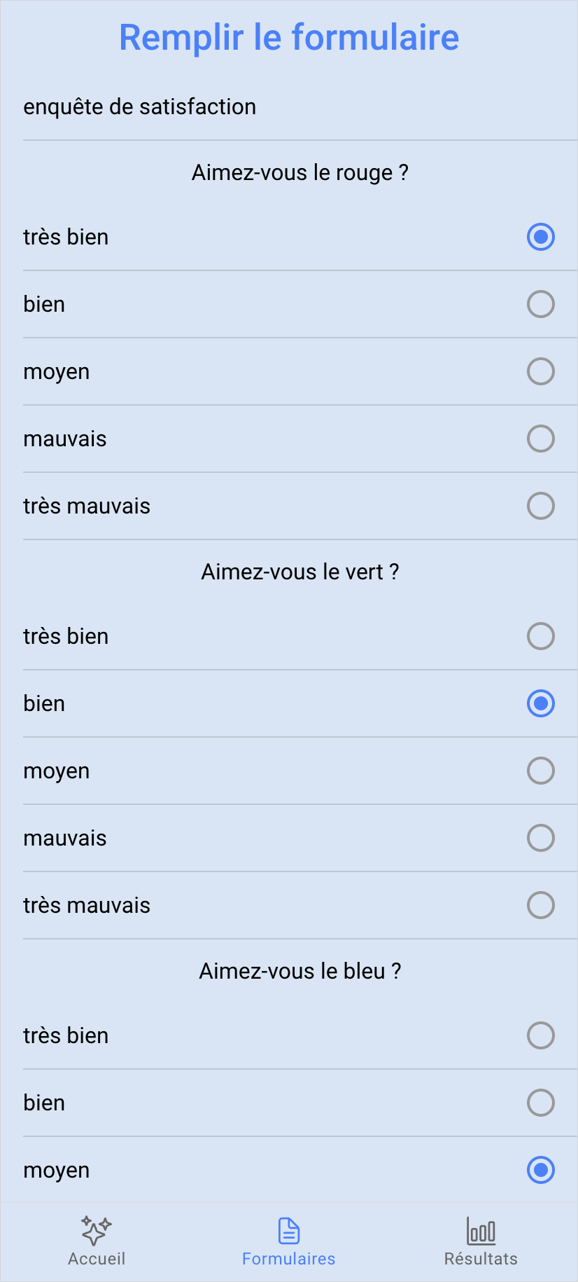 Vue de EvalForm